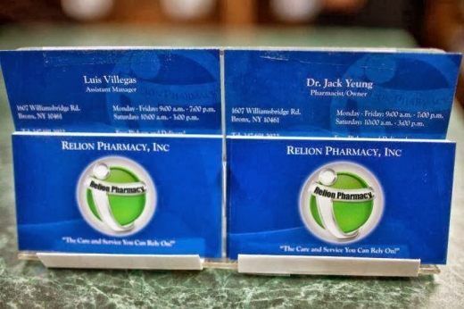 Relion Pharmacy, Inc. in Bronx City, New York, United States - #2 Photo of Point of interest, Establishment, Store, Health, Pharmacy