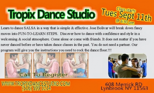 Photo by <br />
<b>Notice</b>:  Undefined index: user in <b>/home/www/activeuser/data/www/vaplace.com/core/views/default/photos.php</b> on line <b>128</b><br />
. Picture for Zumba on Long Island - Tropix Dance & FitnezZ in Lynbrook City, New York, United States - Point of interest, Establishment, Health, Gym