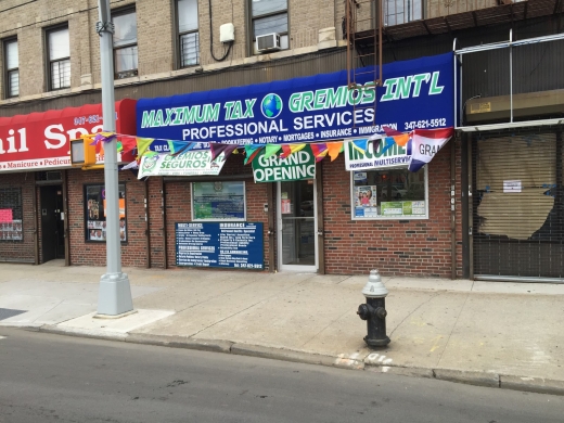 Maximum Tax - Gremios INTL. - Professional services in Bronx City, New York, United States - #1 Photo of Point of interest, Establishment, Finance, Accounting, Health, Insurance agency, Real estate agency