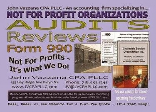 John Vazzana CPA PLLC in Brooklyn City, New York, United States - #2 Photo of Point of interest, Establishment, Finance, Accounting