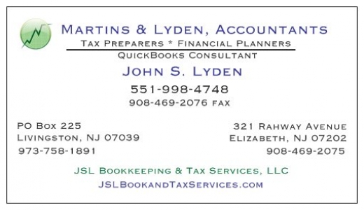 JSL Bookkeeping & Tax Services, LLC in Clifton City, New Jersey, United States - #4 Photo of Point of interest, Establishment, Finance, Accounting