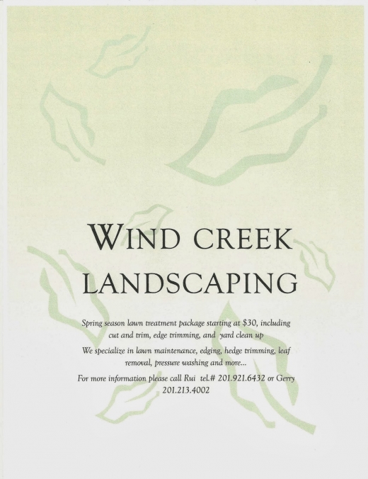 WindCreek Landscape maintenance in Rahway City, New Jersey, United States - #2 Photo of Point of interest, Establishment, General contractor