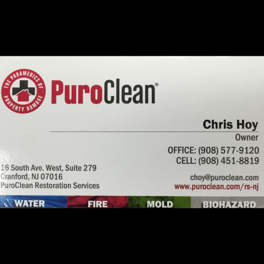 Photo by <br />
<b>Notice</b>:  Undefined index: user in <b>/home/www/activeuser/data/www/vaplace.com/core/views/default/photos.php</b> on line <b>128</b><br />
. Picture for PuroClean Restoration Services in Cranford City, New Jersey, United States - Point of interest, Establishment, General contractor, Laundry