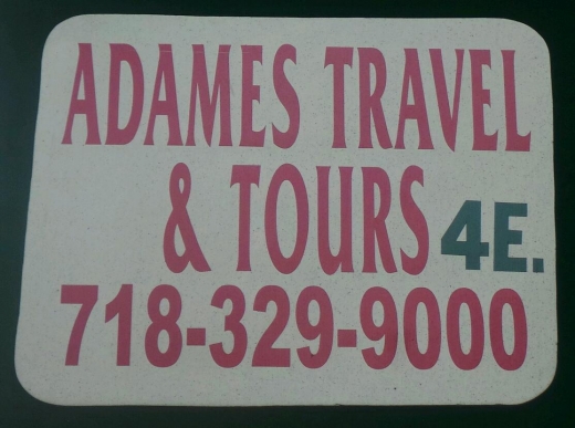 Adames Travel & Tours in Bronx City, New York, United States - #2 Photo of Point of interest, Establishment, Travel agency
