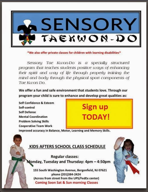 Sensory Taekwon-Do in Bergenfield City, New Jersey, United States - #3 Photo of Point of interest, Establishment, Health