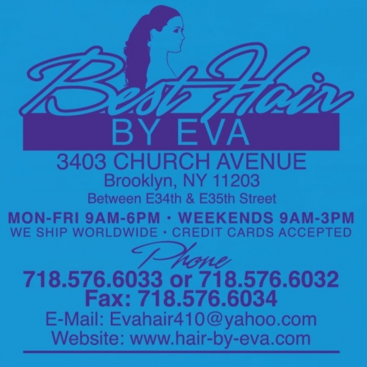Best Hair by Eva in Kings County City, New York, United States - #1 Photo of Point of interest, Establishment, Store, Hair care