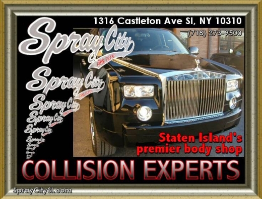 Spray City Collision in Staten Island City, New York, United States - #2 Photo of Point of interest, Establishment, Car repair
