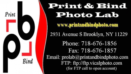 Print and Bind Photo Lab in Brooklyn City, New York, United States - #3 Photo of Point of interest, Establishment