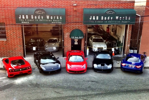 J B Body Works in Mount Vernon City, New York, United States - #2 Photo of Point of interest, Establishment, Car repair