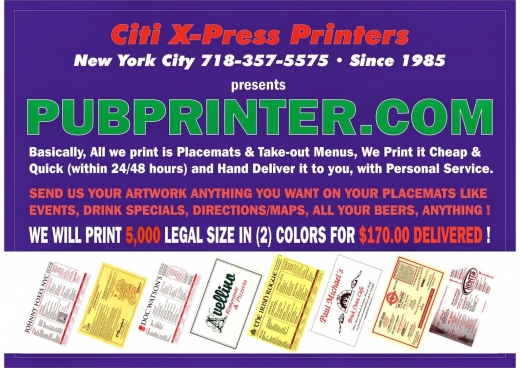 pub printer in Fresh Meadows City, New York, United States - #1 Photo of Point of interest, Establishment