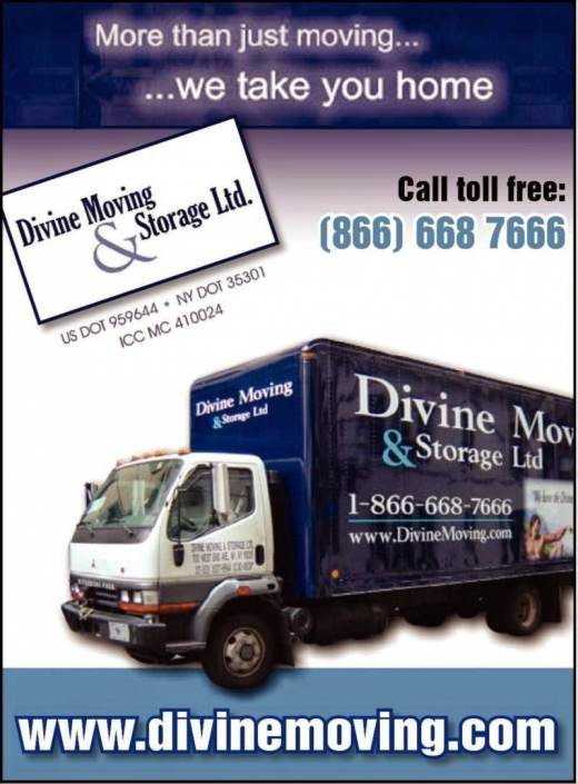 Divine Moving & Storage Ltd in New York City, New York, United States - #2 Photo of Point of interest, Establishment, Moving company, Storage