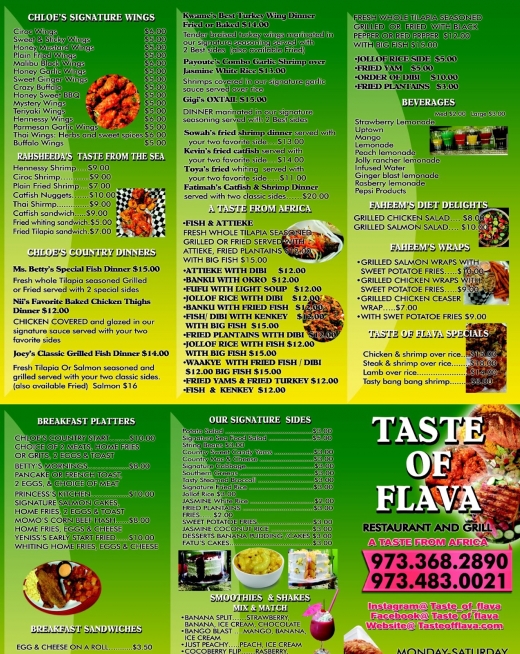 Taste of Flava in Newark City, New Jersey, United States - #4 Photo of Restaurant, Food, Point of interest, Establishment