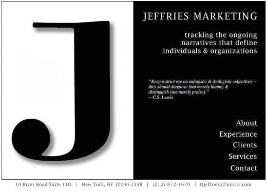Jeffries Marketing in New York City, New York, United States - #1 Photo of Point of interest, Establishment