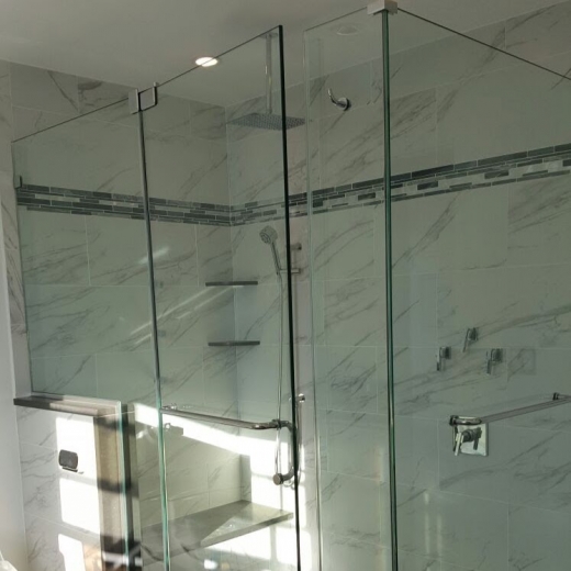 c a frameless shower door in Newark City, New Jersey, United States - #1 Photo of Point of interest, Establishment, Store