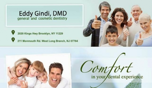 Brooklyn Cosmetic Dentist: Gindi Eddy, DMD in Kings County City, New York, United States - #2 Photo of Point of interest, Establishment, Health, Dentist
