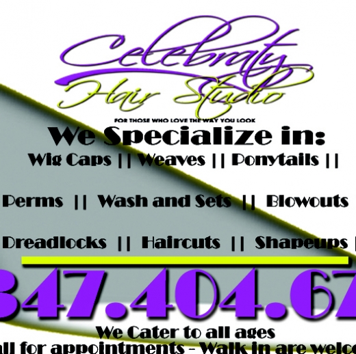 Celebrity Hair Studio Of Brooklyn LLC in Kings County City, New York, United States - #1 Photo of Point of interest, Establishment, Health, Beauty salon, Hair care