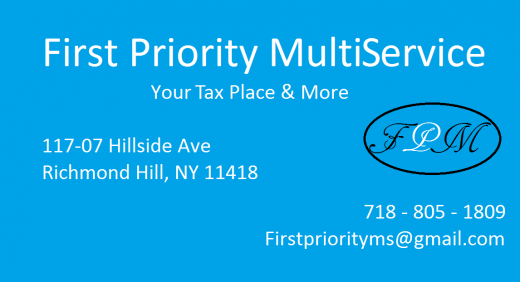 First Priority MultiService Inc. in Queens City, New York, United States - #4 Photo of Point of interest, Establishment, Finance, Accounting