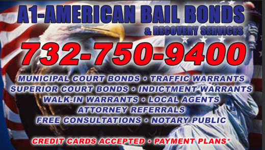 A1-American Bail Bonds & Recovery Services LLC. in Linden City, New Jersey, United States - #2 Photo of Point of interest, Establishment, Finance