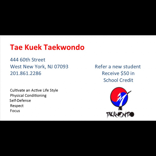 TKK Taekwondo (West New York) in West New York City, New Jersey, United States - #4 Photo of Point of interest, Establishment, Health