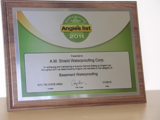 A.M. Shield Waterproofing in Albertson City, New York, United States - #2 Photo of Point of interest, Establishment, General contractor