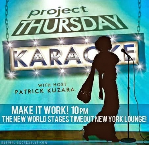 Photo by Project Thursday Karaoke at the Time Out New York Lounge for Project Thursday Karaoke at the Time Out New York Lounge