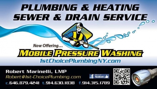 Photo by <br />
<b>Notice</b>:  Undefined index: user in <b>/home/www/activeuser/data/www/vaplace.com/core/views/default/photos.php</b> on line <b>128</b><br />
. Picture for 1st Choice Plumbing | Westchester's 1st Choice for all Plumbing & Heating Needs in Mamaroneck City, New York, United States - Point of interest, Establishment, General contractor, Plumber