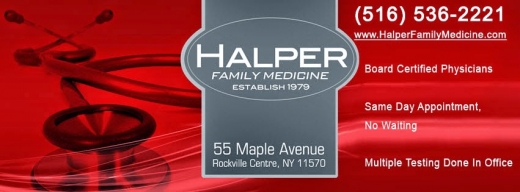 Halper Family Medicine in Rockville Centre City, New York, United States - #4 Photo of Point of interest, Establishment, Health, Doctor