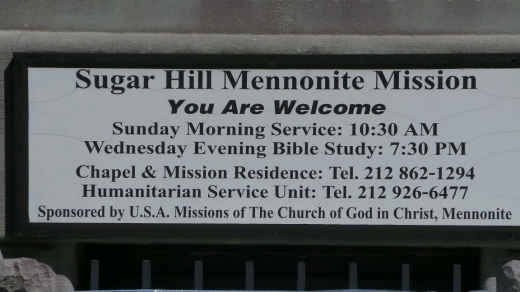 Sugar Hill Mennonite Mission in New York City, New York, United States - #2 Photo of Point of interest, Establishment, Church, Place of worship