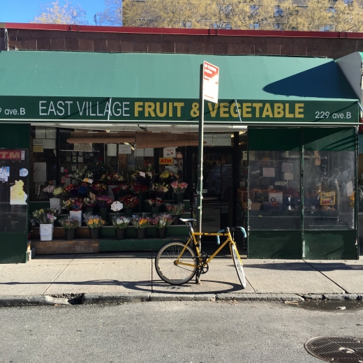 East Village Fruit And Vegetable in New York City, New York, United States - #1 Photo of Food, Point of interest, Establishment, Store, Grocery or supermarket, Convenience store