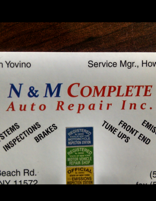 Photo by <br />
<b>Notice</b>:  Undefined index: user in <b>/home/www/activeuser/data/www/vaplace.com/core/views/default/photos.php</b> on line <b>128</b><br />
. Picture for N & M Auto Repair in Oceanside City, New York, United States - Point of interest, Establishment, Car repair