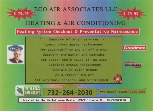 Photo by <br />
<b>Notice</b>:  Undefined index: user in <b>/home/www/activeuser/data/www/vaplace.com/core/views/default/photos.php</b> on line <b>128</b><br />
. Picture for Eco Air Associates LLC in Hazlet City, New Jersey, United States - Point of interest, Establishment, General contractor