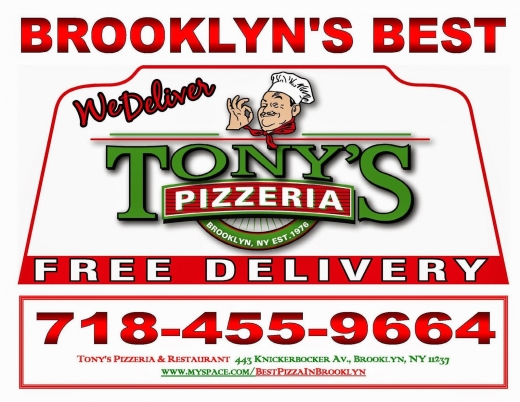 Tony's Pizzeria & Restaurant in Brooklyn City, New York, United States - #3 Photo of Restaurant, Food, Point of interest, Establishment, Meal takeaway
