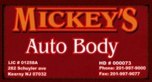 Photo by <br />
<b>Notice</b>:  Undefined index: user in <b>/home/www/activeuser/data/www/vaplace.com/core/views/default/photos.php</b> on line <b>128</b><br />
. Picture for Mickey's Auto Body Inc in Kearny City, New Jersey, United States - Point of interest, Establishment, Car repair