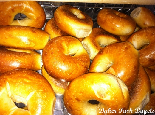 Dyker Park Bagels in Brooklyn City, New York, United States - #4 Photo of Restaurant, Food, Point of interest, Establishment, Store, Meal takeaway, Cafe, Bakery