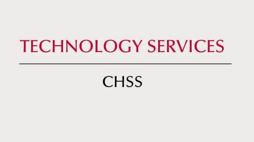 Photo by CHSS Technology Services for CHSS Technology Services