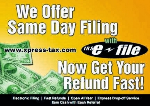 Express Tax Returns in New York City, New York, United States - #1 Photo of Point of interest, Establishment, Finance, Accounting
