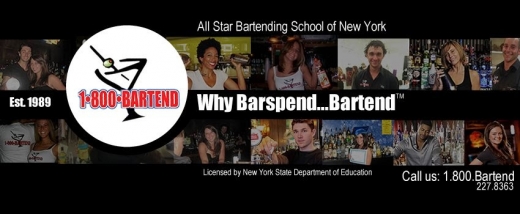 1-800-BARTEND School in Queens City, New York, United States - #4 Photo of Point of interest, Establishment, School
