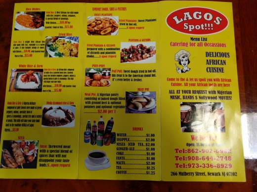 Lagos Spot in Newark City, New Jersey, United States - #3 Photo of Restaurant, Food, Point of interest, Establishment