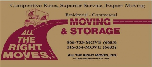 All The Right Moves LTD. Storage in New Hyde Park City, New York, United States - #3 Photo of Point of interest, Establishment, Moving company, Storage