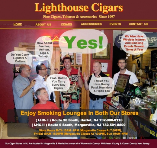 Lighthouse Cigars in Hazlet City, New Jersey, United States - #1 Photo of Point of interest, Establishment, Store