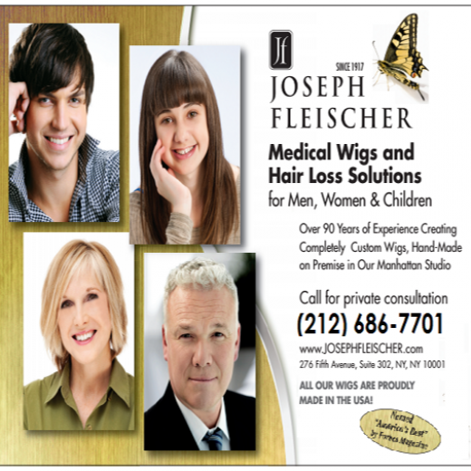 Photo by Joseph Fleischer Custom Wigs and Hairpieces for Joseph Fleischer Custom Wigs and Hairpieces