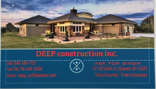 deep construction inc in South Ozone Park City, New York, United States - #2 Photo of Point of interest, Establishment, General contractor