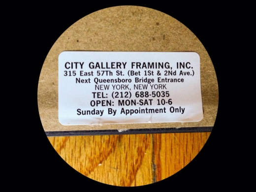 City Gallery Framing Inc. in New York City, New York, United States - #4 Photo of Point of interest, Establishment, Store