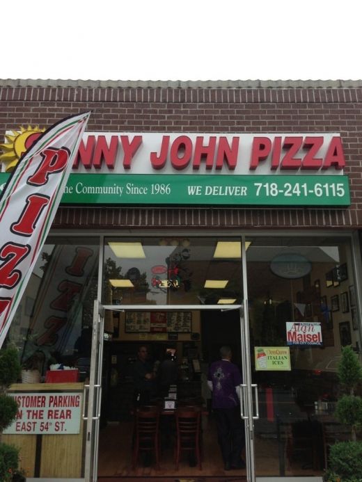 Sunny John Pizzeria in Brooklyn City, New York, United States - #1 Photo of Restaurant, Food, Point of interest, Establishment, Meal takeaway, Meal delivery
