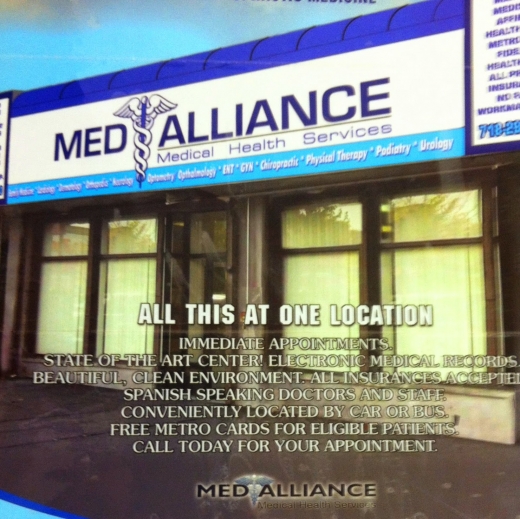 Photo by <br />
<b>Notice</b>:  Undefined index: user in <b>/home/www/activeuser/data/www/vaplace.com/core/views/default/photos.php</b> on line <b>128</b><br />
. Picture for Medalliance Medical Health Services in Bronx City, New York, United States - Point of interest, Establishment, Health, Hospital, Doctor