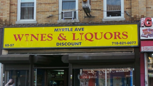 Myrtle Avenue Liquors Inc in Queens City, New York, United States - #2 Photo of Point of interest, Establishment, Store, Liquor store