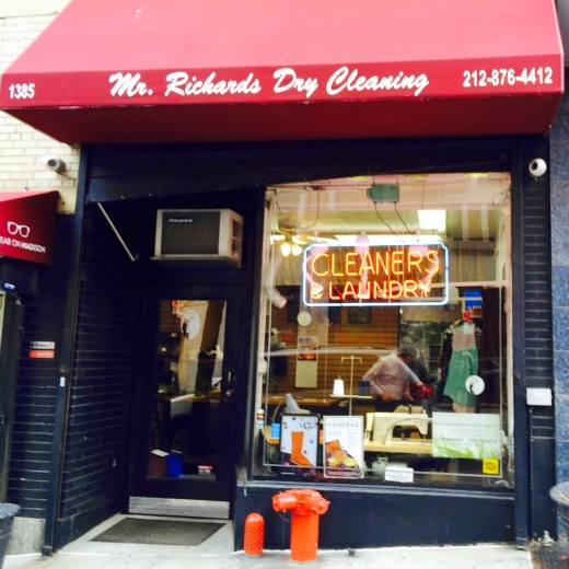 Mr Richards Cleaners in New York City, New York, United States - #1 Photo of Point of interest, Establishment, Laundry