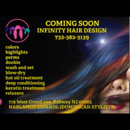 Photo by <br />
<b>Notice</b>:  Undefined index: user in <b>/home/www/activeuser/data/www/vaplace.com/core/views/default/photos.php</b> on line <b>128</b><br />
. Picture for Infinity Hair Design in Rahway City, New Jersey, United States - Point of interest, Establishment, Beauty salon