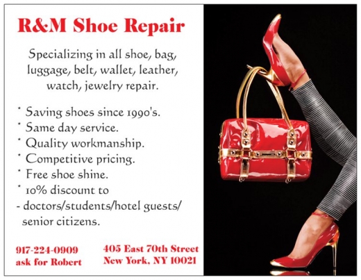 Photo by <br />
<b>Notice</b>:  Undefined index: user in <b>/home/www/activeuser/data/www/vaplace.com/core/views/default/photos.php</b> on line <b>128</b><br />
. Picture for R and M Shoe Repair & Shine in New York City, New York, United States - Point of interest, Establishment