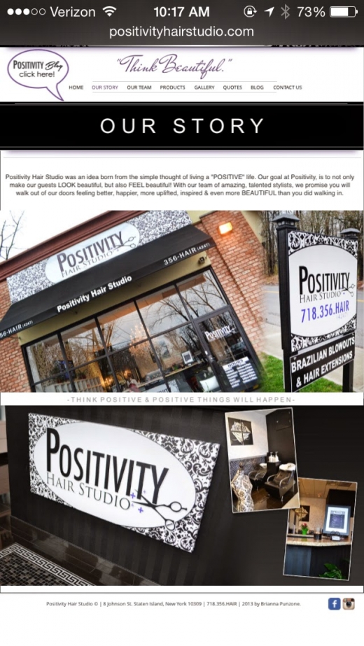 Positivity Hair Studio in Staten Island City, New York, United States - #3 Photo of Point of interest, Establishment, Beauty salon, Hair care